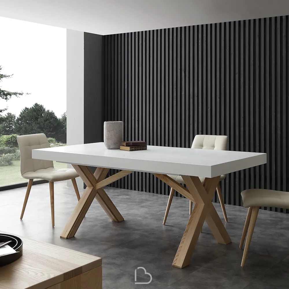 Mesa La Seggiola Leonardo bicolor