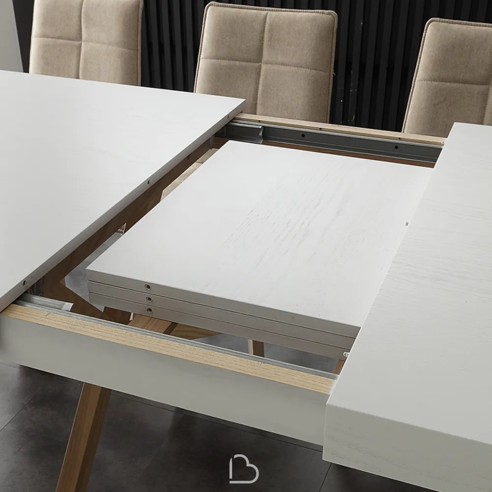 Table La Seggiola Leonardo bicolor