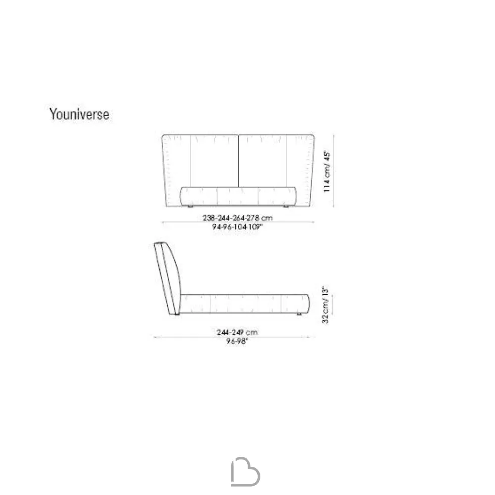 Letto Bonaldo Youniverse