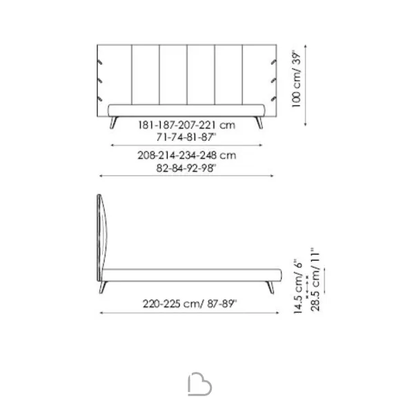 Bett Bonaldo Cuff