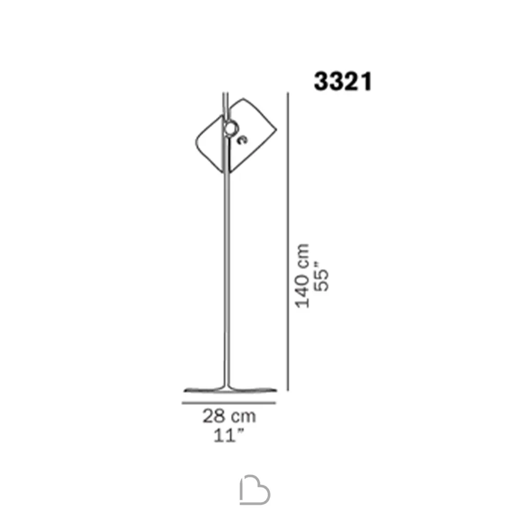 Lampadaire Oluce Coupé
