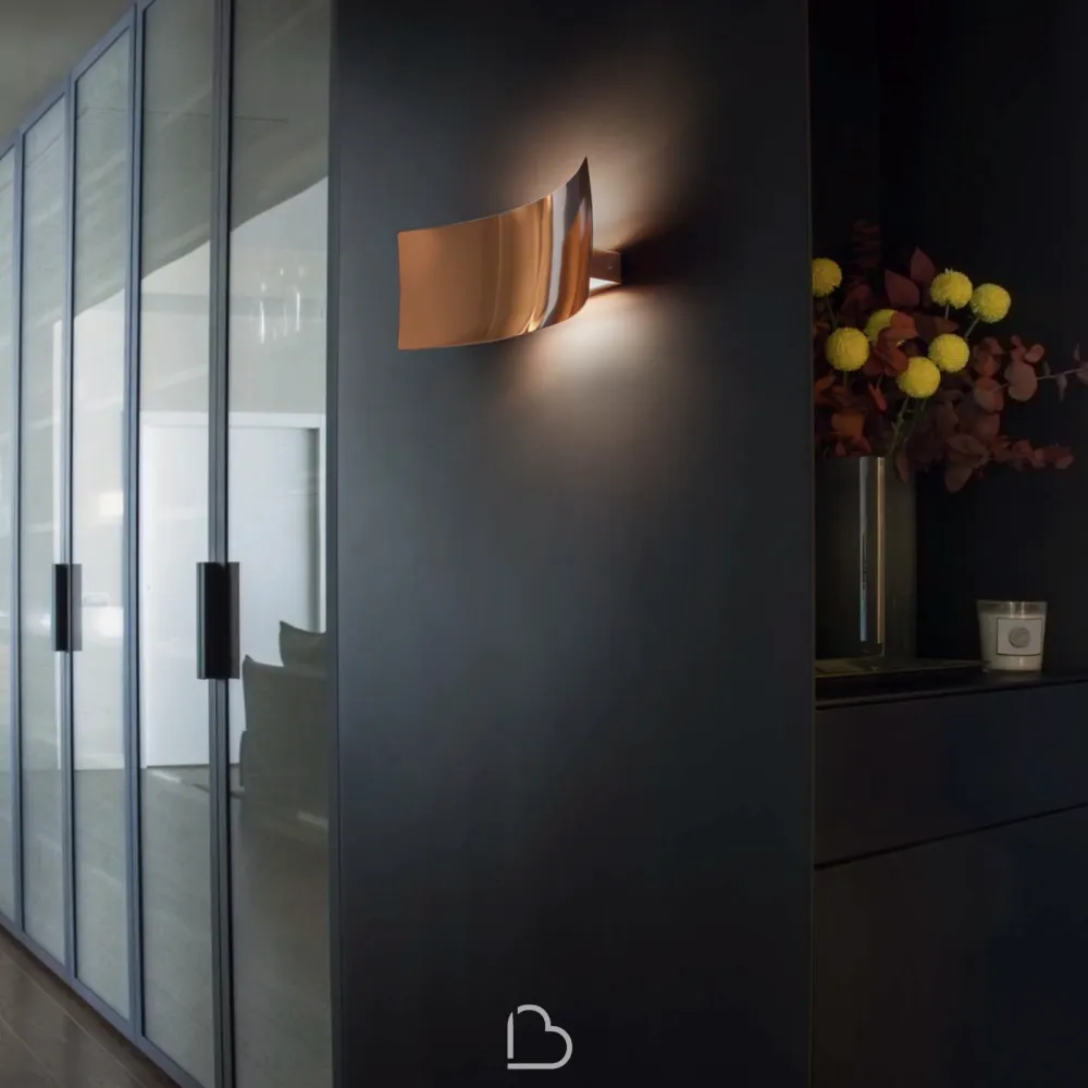 Oluce Lens lámpara de pared