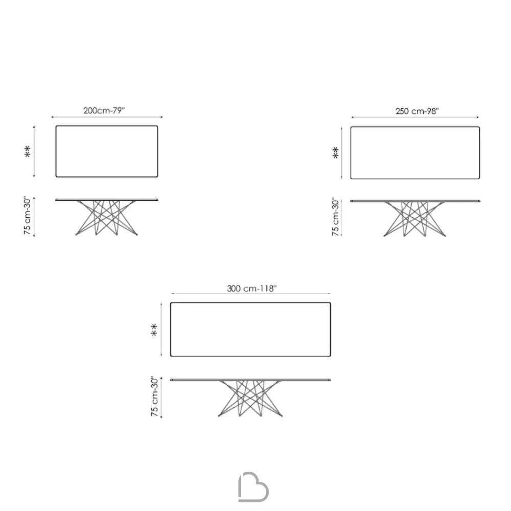 Table Bonaldo Octa 