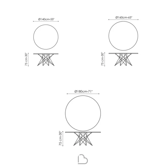 Table Bonaldo Octa