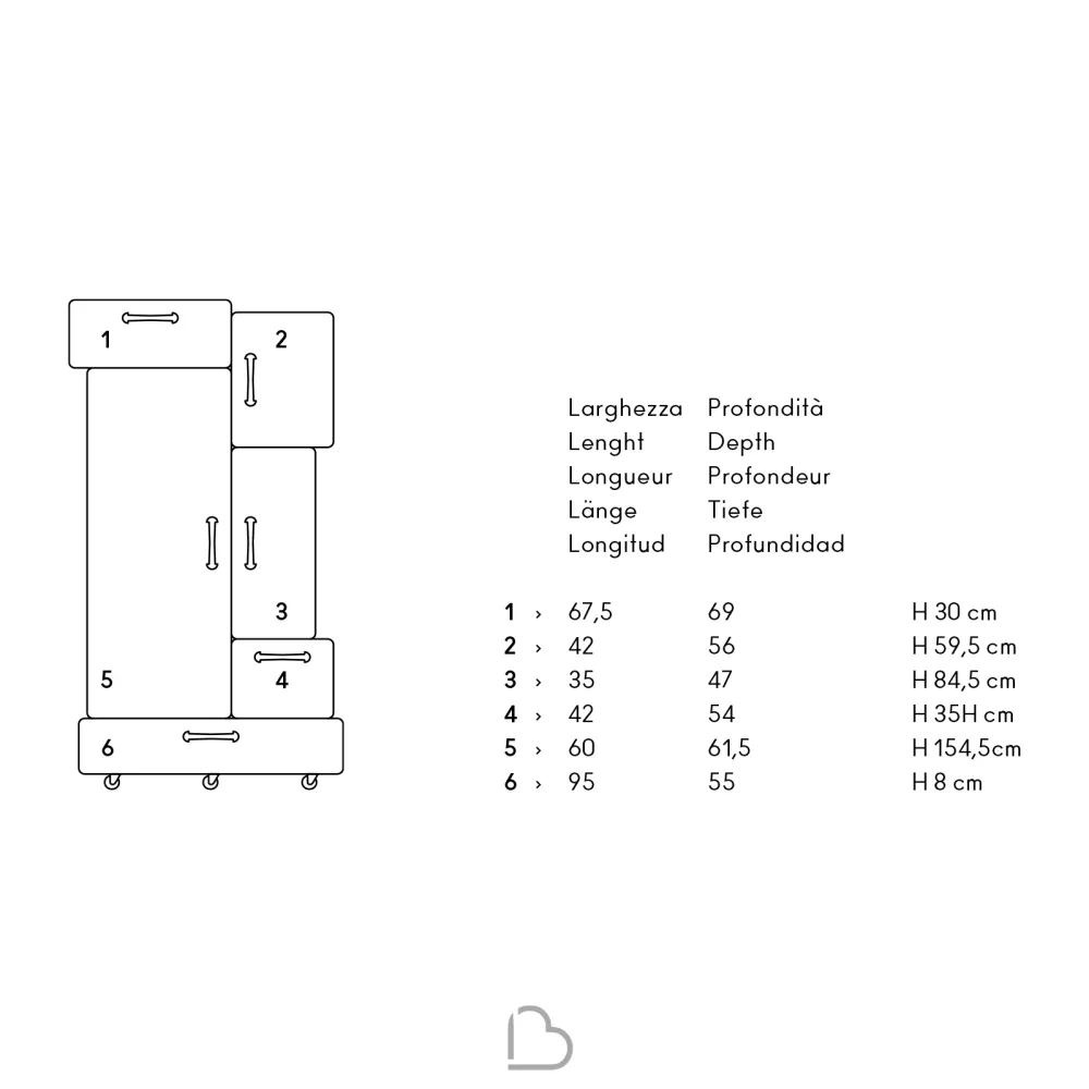 Armoire Casamania Valises