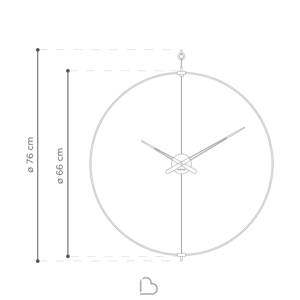 Reloj de pared Nomon Mini Barcelona