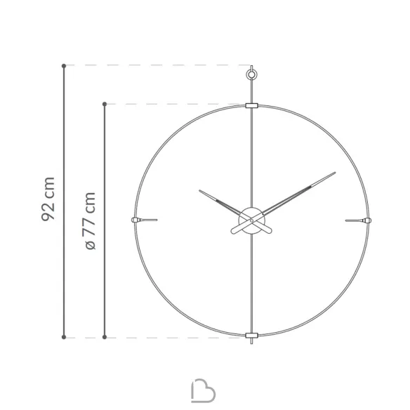 Nomon Mini Bilbao Wanduhr