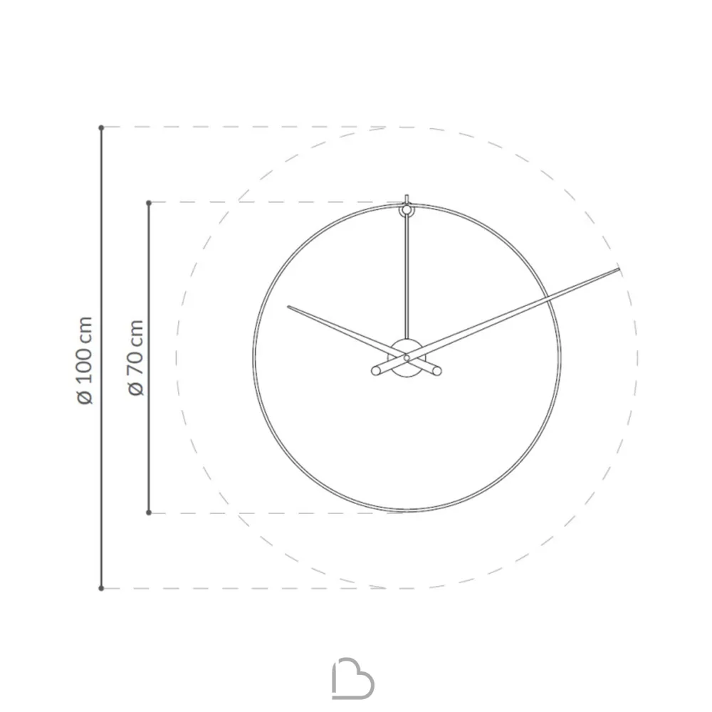 Nomon New Anda wall clock