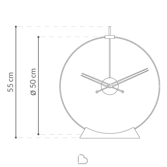 Nomon Aire wall clock