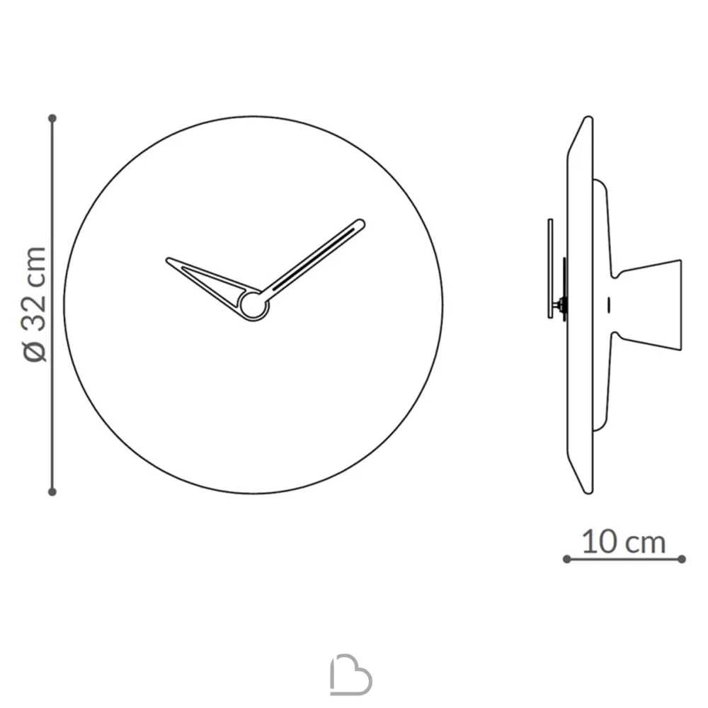 Wanduhr Nomon Bari S