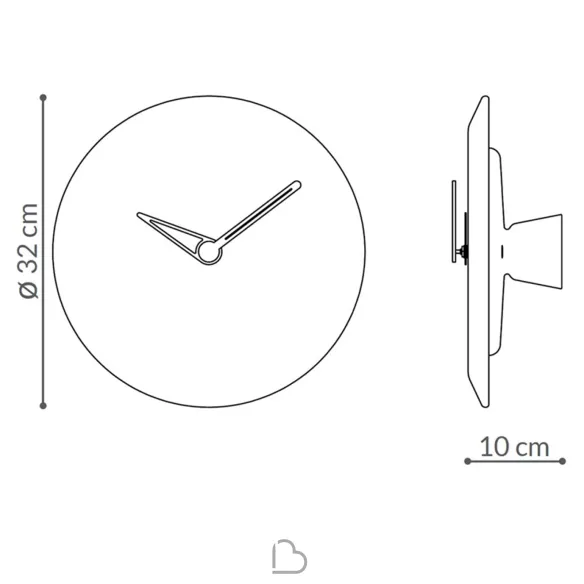 Orologio da parete Nomon Bari S