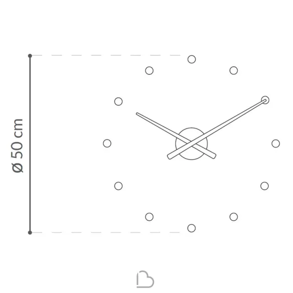 Nomon Oj Mini wall clock