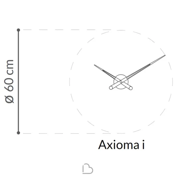 Nomon Axioma i wall clock