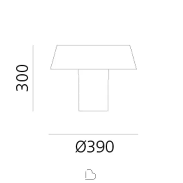 Lámpara de mesa Artemide Amami