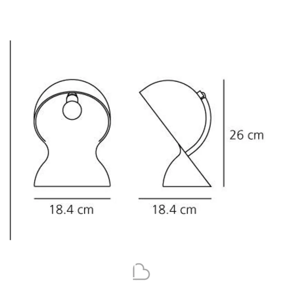 Table lamp Artemide Dalù