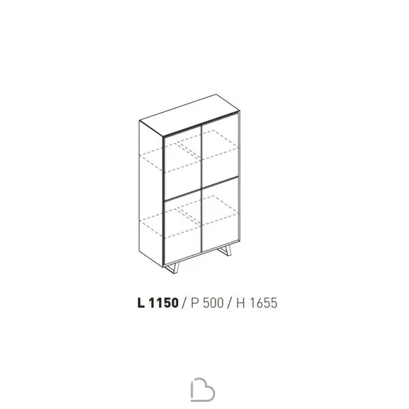 Credenza Alta Corte Nook