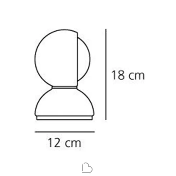 Lampada da tavolo Artemide Eclisse