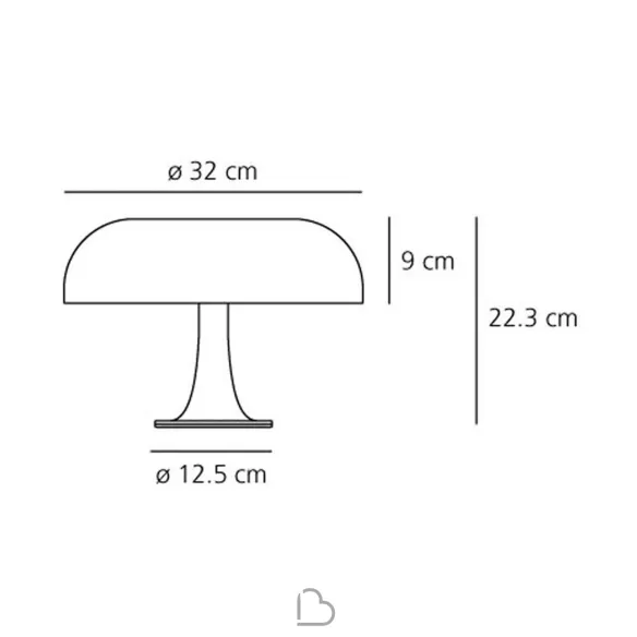Lampada da tavolo Artemide Nessino