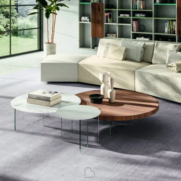 Lago Table basse Air XGlass Ronde 2