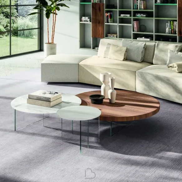 Lago Coffee Table Air XGlass Round