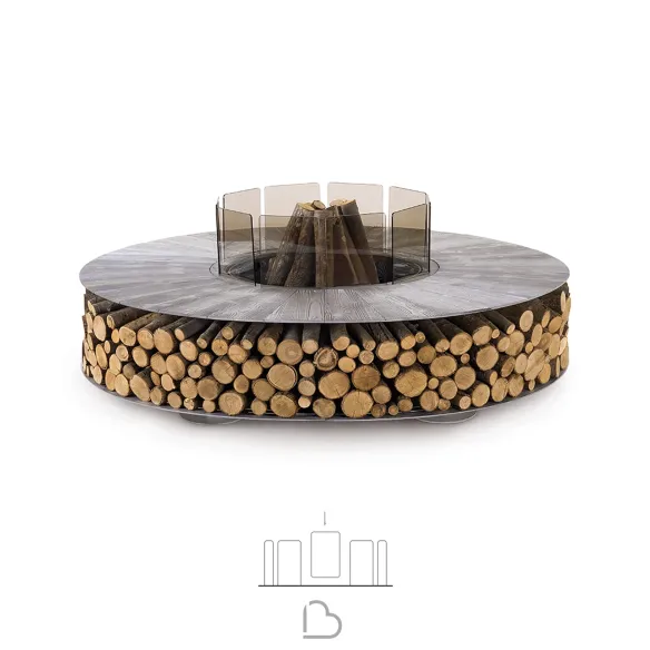 Braciere AK47 Zero Texture collection - Alluminium