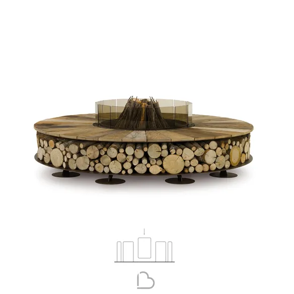 Braciere AK47 Zero Texture collection - Wood
