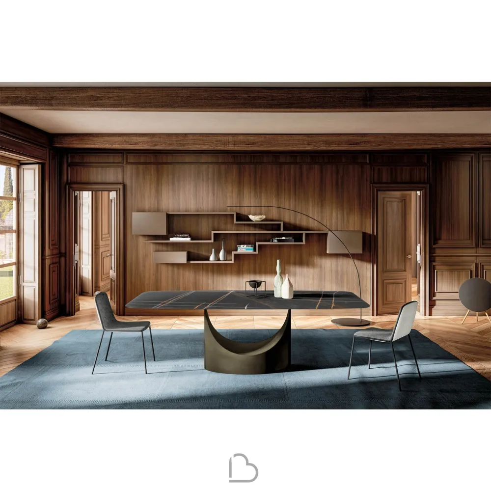 Lago Fass Tisch U - Wildwood / XGlass / Agewood / Haywood