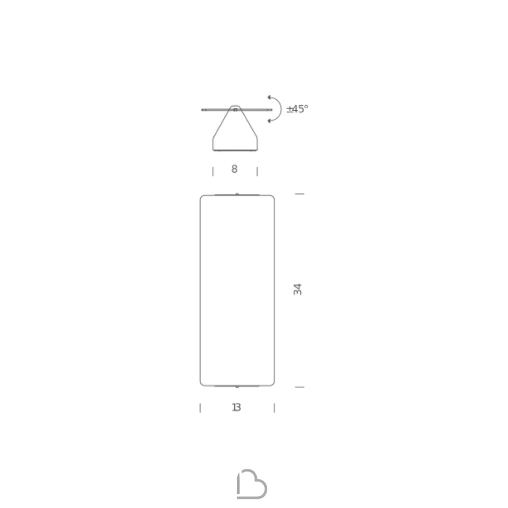 Applique Nemo A Volet Pivotant Double