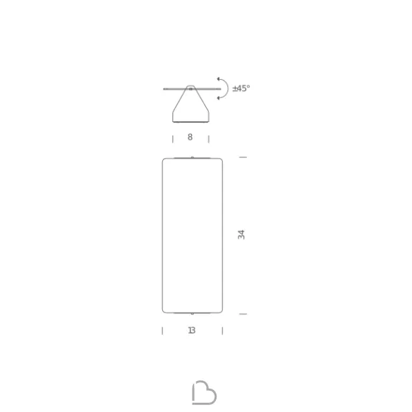 Applique Nemo A Volet Pivotant Double