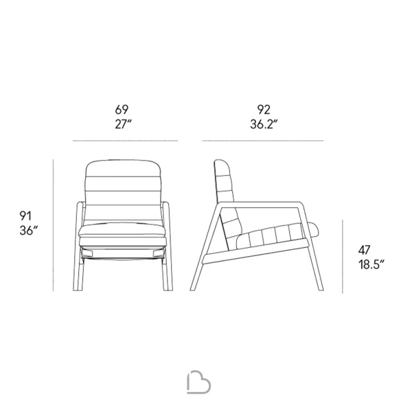 Armchair Casamania Carnaby