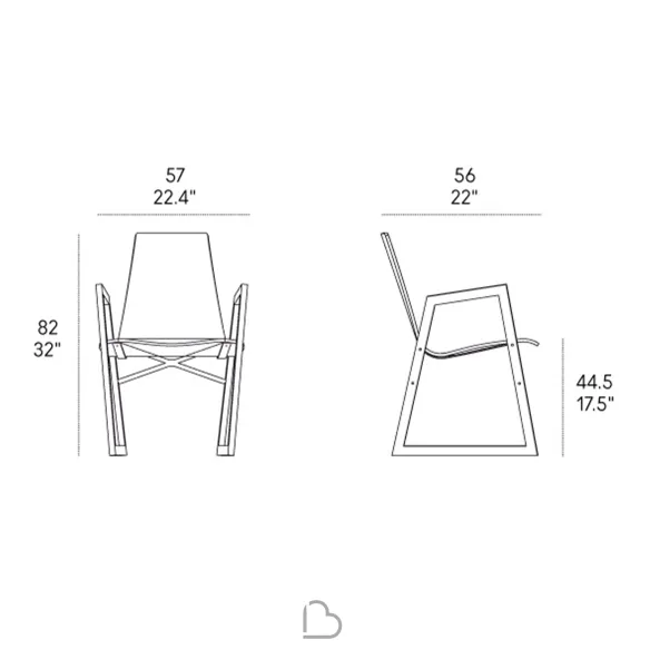 Chaise Horm Ray Poltroncina