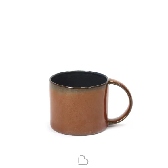 Serax Taza de café azul oscuro / óxido