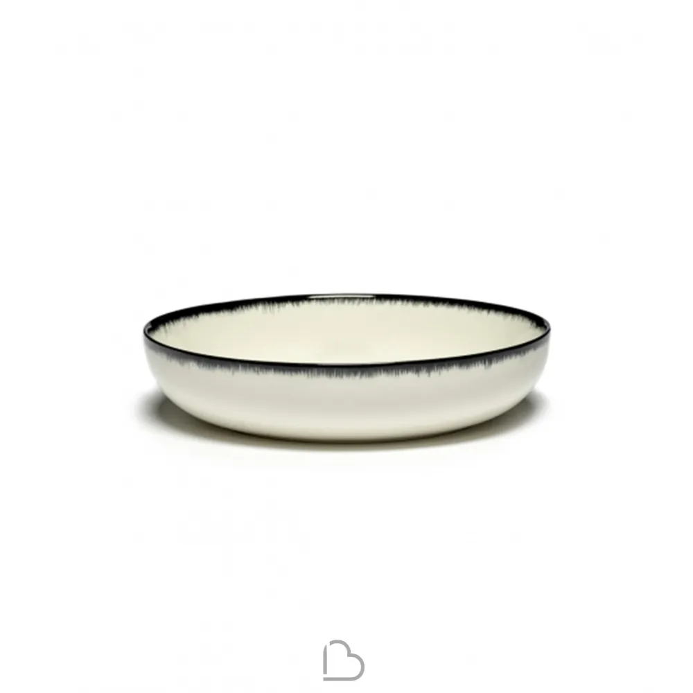 Serax Plat High Dè Off-White / Black