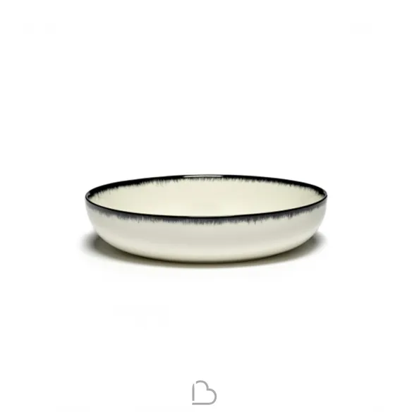 Serax Plato High Dè Off-White / Black