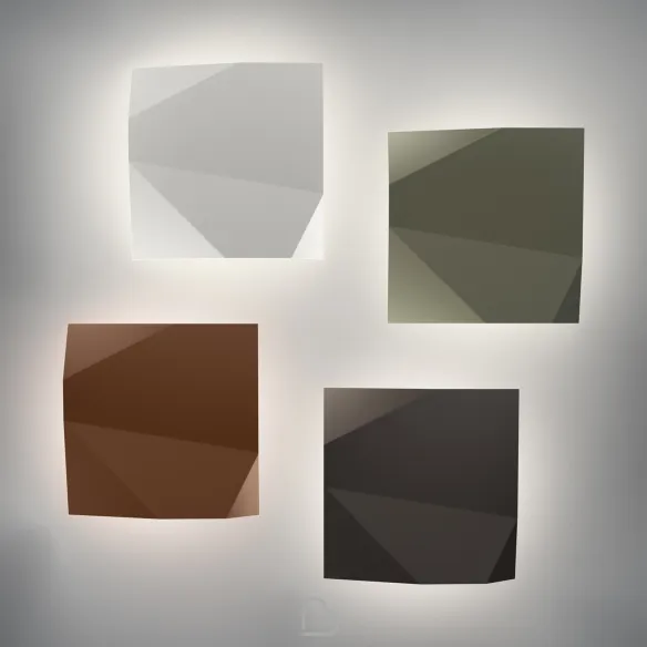 Lámpara de pared Vibia Origami