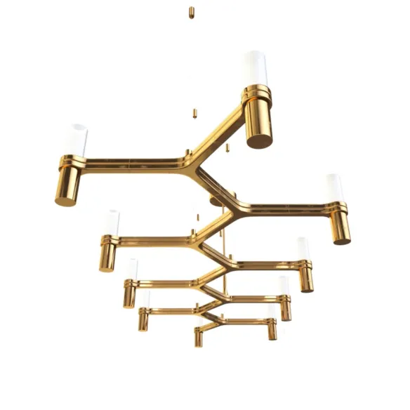 Nemo Crown Plana Linea Lampada a Sospensione