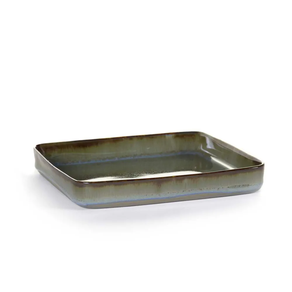 Serax Smoke Blue Square Plate