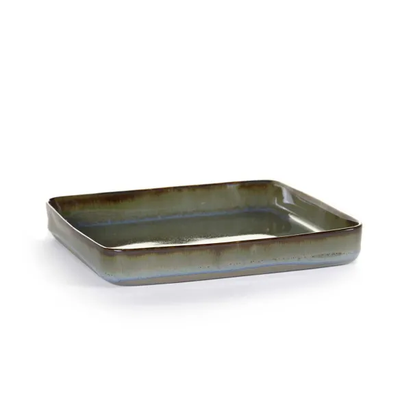 Serax Smoke Blue Square Plate