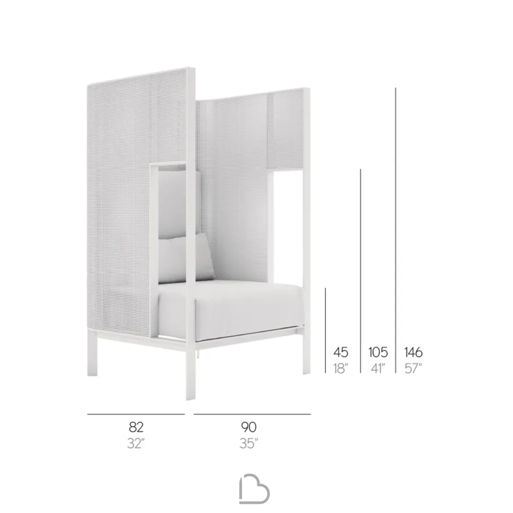 Sessel Cocoon Gandiablasco Solanas