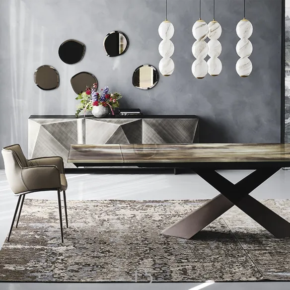 Cattelan Tyron CrystalArt Drive Tisch