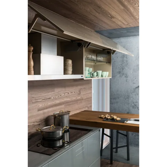 Lago 36e8 Glass Kitchen