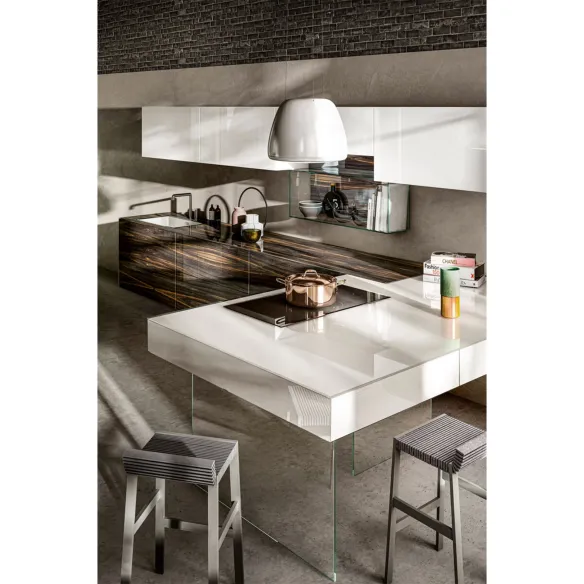 Lago 36e8 Wood XGlass Cocina