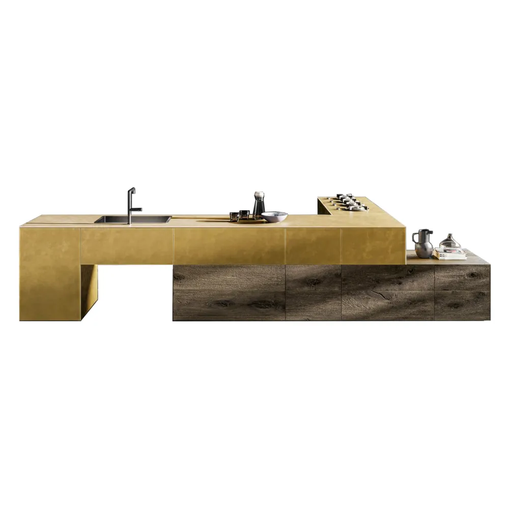 Lago 36e8 Metal XGlass Küche