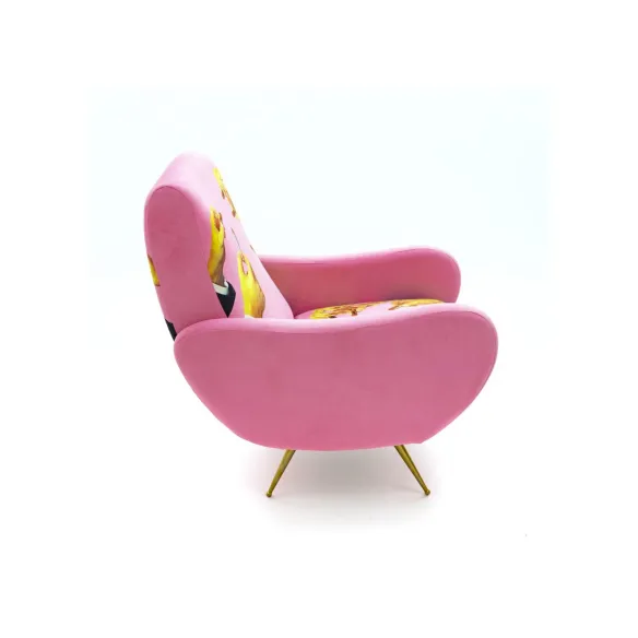 Seletti Sessel Pink Lipstick