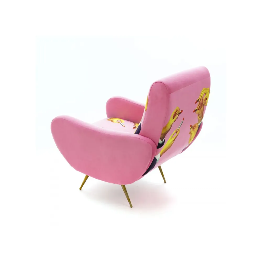 Seletti Fauteuil Pink Lipstick