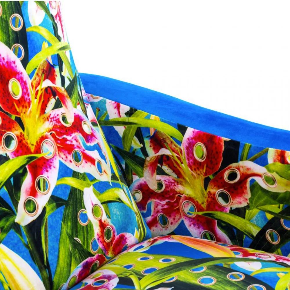 Seletti Sillón Flowers with holes