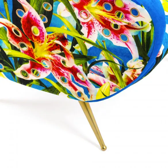 Seletti Armchair Flowers with holes