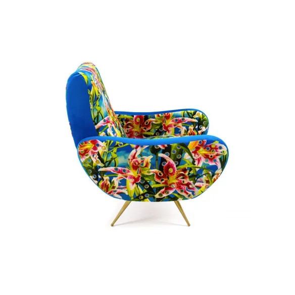 Seletti Sillón Flowers with holes