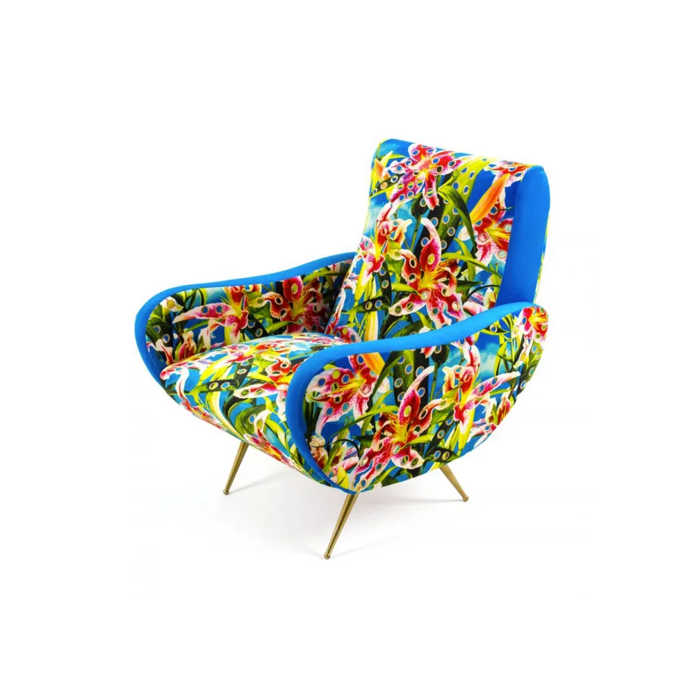 Seletti Poltrona Flowers with holes
