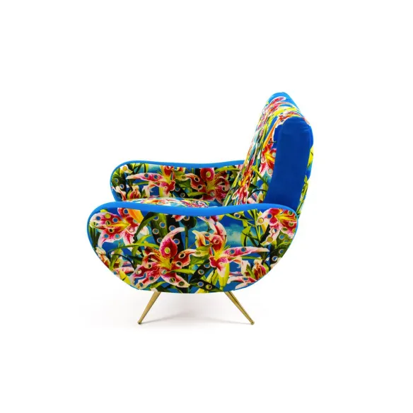 Seletti Fauteuil Flowers with holes